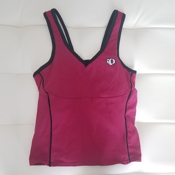 Pearl iZumi cycling bra tank top - medium - maroon - Picture 5 of 5